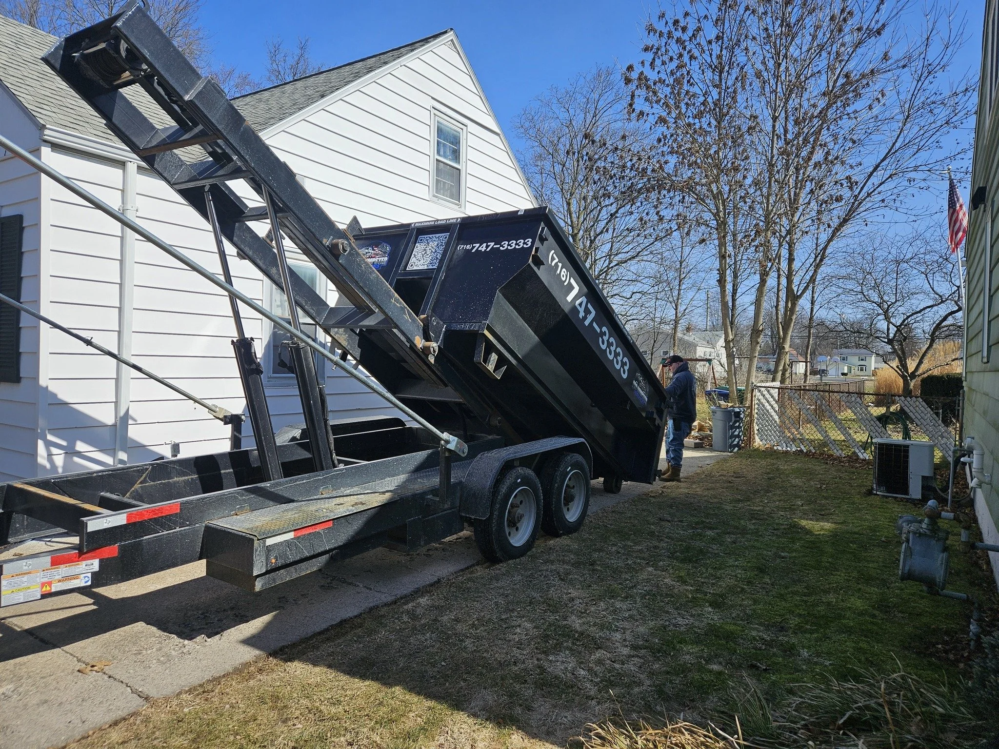 residential dumpster